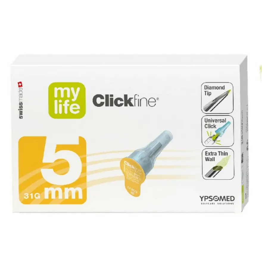 6585_CLICKFINE MYLIFE INZULINOVE JEHLY 31G 5 MM 100 KS